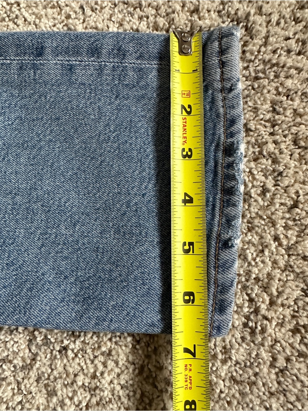 Agolde Riley High Rise Straight-Leg Crop Distressed Jeans - Picture 8 of 11